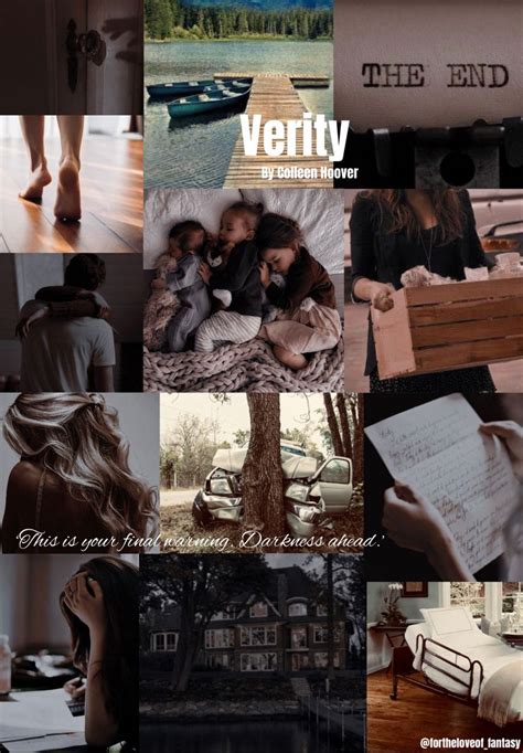 Verity By Colleen Hoover Book Aesthetic Colleen Hoover Quotes Colleen Hoover Books Film Books