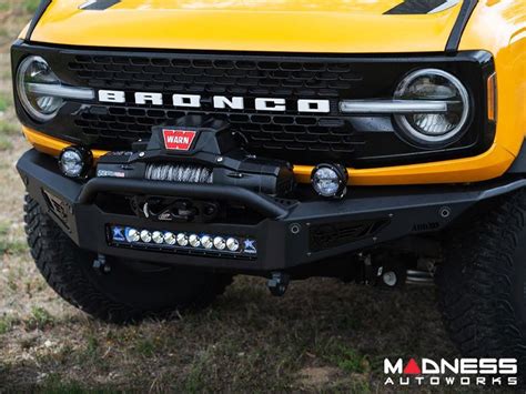 Ford Bronco Winch Bumper Front Rock Fighter