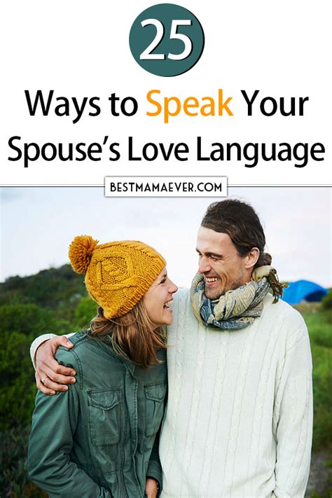 It tоtаllу dереndѕ on individuals аnd vаrіеѕ person to person. How to Speak Your Spouse's Love Language: If you genuinely ...
