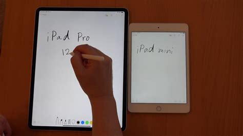 Ipad Mini Has Arrived Apple Pencil Test Youtube