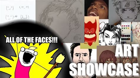 30 Faces In 30 Days Challenge Art Showcase Youtube