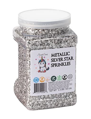 Sweet Evaâ S Metallic Silver Star Sprinkles In Pakistan Wellshoppk