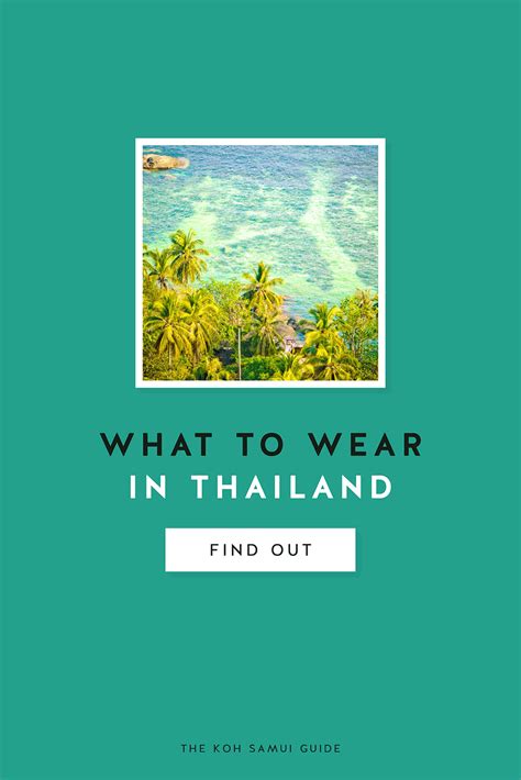 What To Wear In Thailand Learn The Thai Dress Code Find Out Exactly