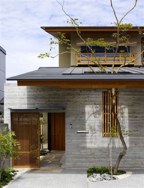 Pin By Tina Yang On Space Entrance Japanese Modern House House