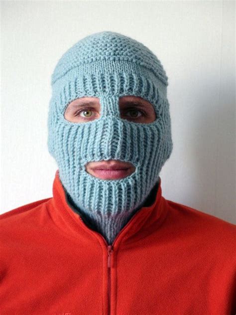 Knit Ski Mask Hat Balaclava Full Face Ski Mask Winter Sports Etsy