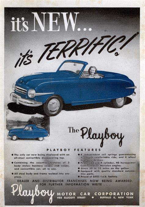 16 High Res Vintage Car Ads Classiccars
