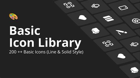 Basic Icon Library Figma