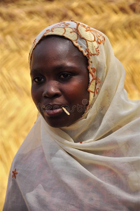 Portrait Of Beautiful African Muslim Women Editorial Image