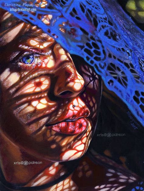 laced shadows by xrls on deviantart by christina papagianni love her vibrant colors and use of