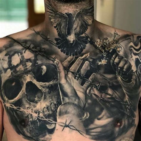 13 Chest Tattoo Men Ideas To Inspire You Alexie