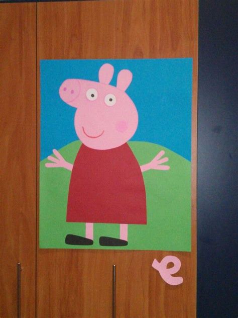 Pin The Tail On Peppa Pig For A 4 Year Old Birthday Party Made