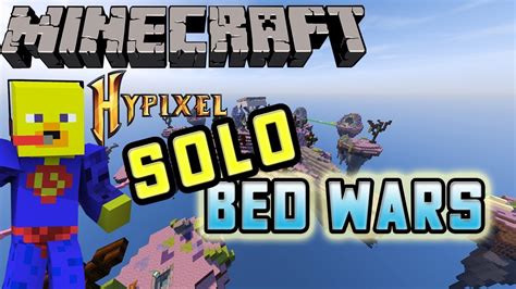 Minecraft Bedwars Solo Lần đầu Solo Bedwars Win Easy