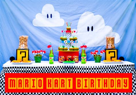 Phoenix Event Planning Mario Kart Wii Birthday Party