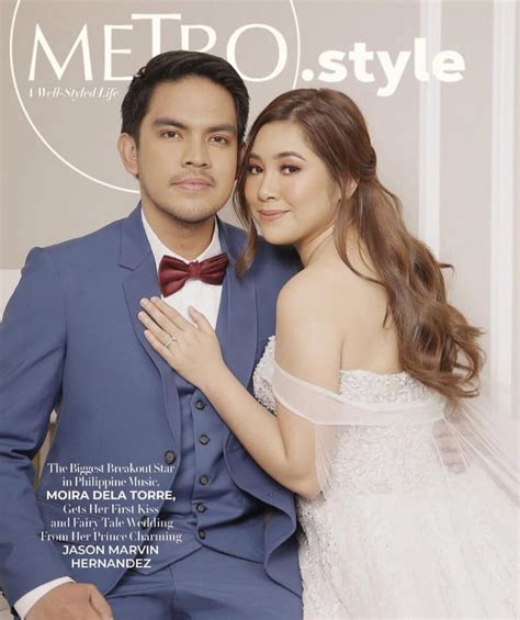 EXCLUSIVE Jason Marvin Hernandez Moira Dela Torre Bask In Newlywed Bliss Metro Style