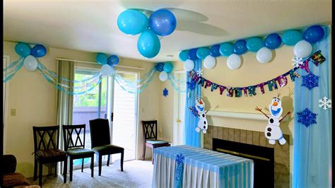 Disney Frozen Theme Party Decoration Ideas Elsa Birthday