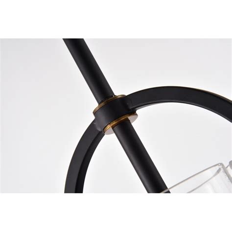 Edvivi 1 Light Oil Rubbed Bronze And Antique Gold Modern Pendant With Bowl Shaped Clear Glass