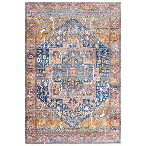 Check spelling or type a new query. nuLOOM Ehtel Medallion Fringe Rust 9 ft. x 12 ft. Area Rug ...