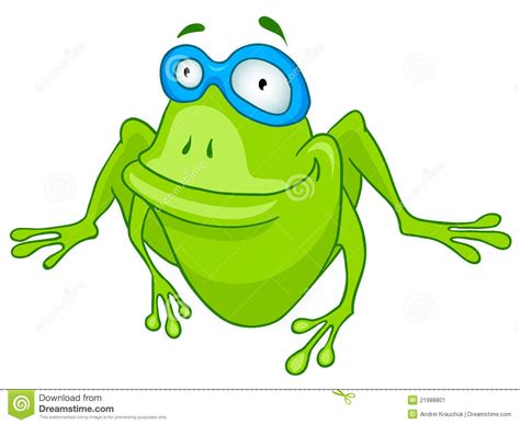 Cartoon Character Frog Stock Image Image 21988801