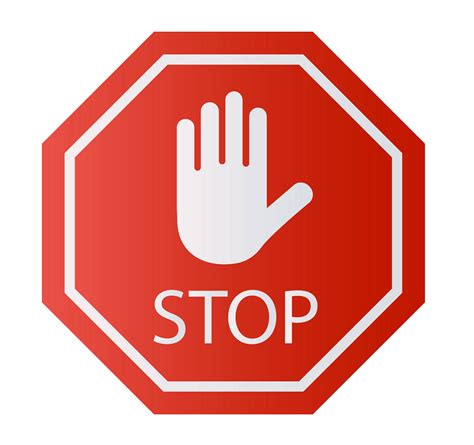 stop sign clip art black stop sign hd png download ki