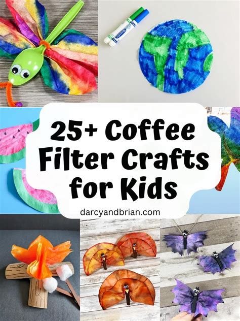 25 Creative Coffee Filter Crafts For Kids Fun For Fine Motor Skills