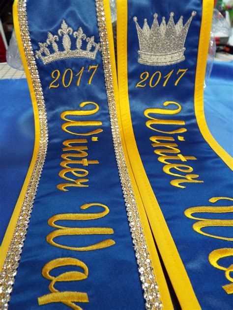 Make your pageant contestant look as beautiful as they truly are with custom pageant sashes from stumps. Pageant sashes / heavyweight satin / Custom made/ Crystal | Etsy