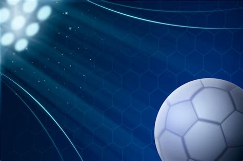 Free Vector Realistic Abstract Football Background