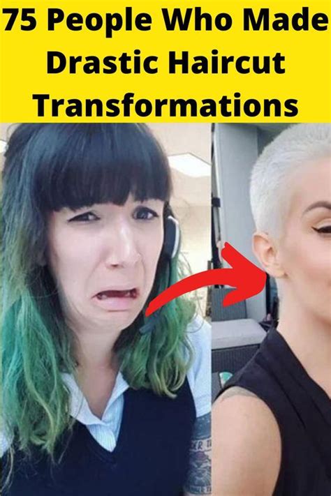 75 People Who Made Drastic Haircut Transformations Haircut