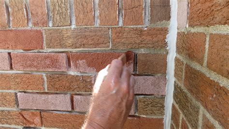 Our Work Painting And Staining Brick To Match Old Brick Old Bricks