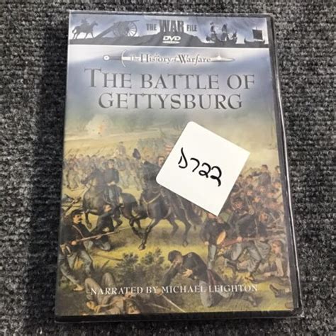 The War File History Of Warfare Gettysburg Civil War Battle Warfare Dvd