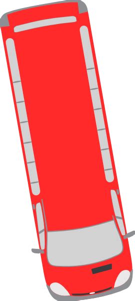 Red Bus 280 Clip Art At Clker Com Vector Clip Art Online Royalty