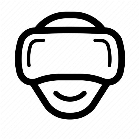 Head Headset Oculus Reality Rift Virtual Vr Icon