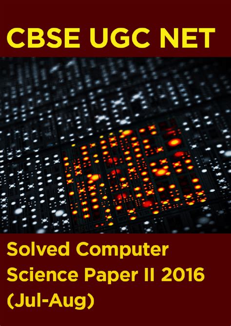 New syllabus ugc net computer science for june 2020. Download CBSE UGC NET Solved Computer Science Paper II ...