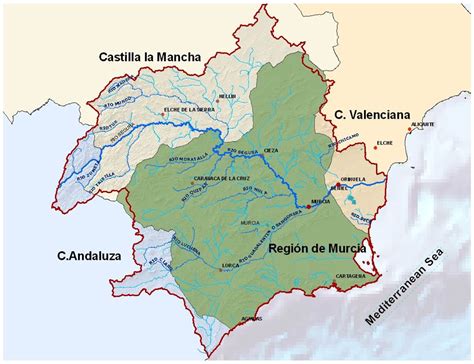 Más De 100 Imágenes Y Mapas De Rí­os De España