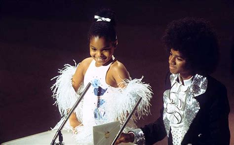 Mj And Janet Jackson At The American Music Awards In 1975 Michael