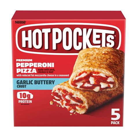 Buy Hot Pockets Pepperoni Pizza Frozen Sandwiches 5 Ct Box Frozen