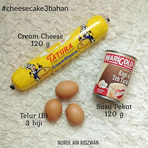 Resep cara membuat cream cheese gadungan. Cuma Guna 3 Bahan Saja Dah Boleh Buat Cheese Cake Yang ...
