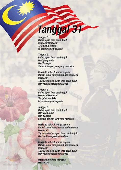 40 Senarai Lagu Merdeka Dan Lagu Patriotik Malaysia Terbaik Dengan