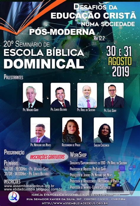 20º Seminário De Escola Bíblica Dominical Em Curitiba