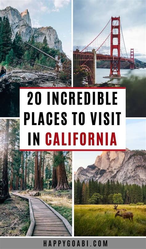The Best Places To Visit In California 20 Epic Vacation Spots