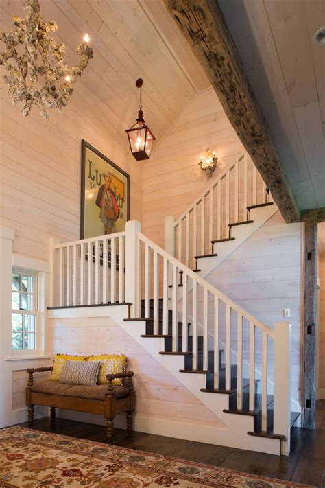 Traditional Interiors Farmhouse Staircase Minneapolis By Wes