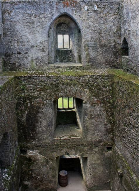 Inside Of The Blarney Castle Irish Garden Castle House Styles