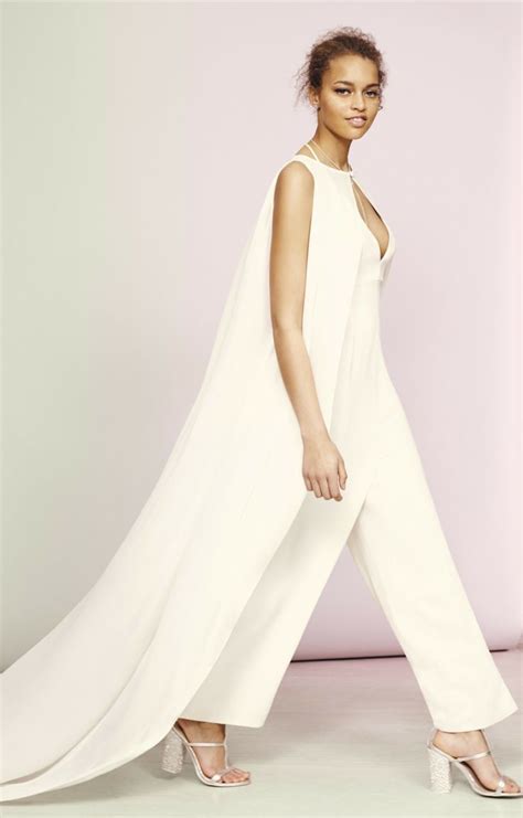 Khaki buttons two piece high waisted worker suit elegant wide leg long jumpsuit. Jumpsuit für Hochzeit: Eleganter Overall als ...