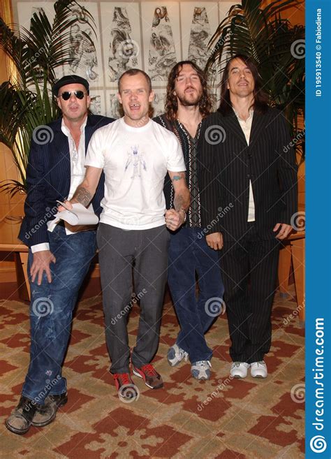 Red Hot Chili Peppers Photo Session At The Four Season Hotel Chad
