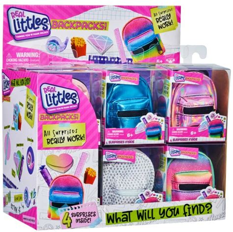 Shopkins Real Littles Toy Backpacks Exclusive Single Pack Series 2 In