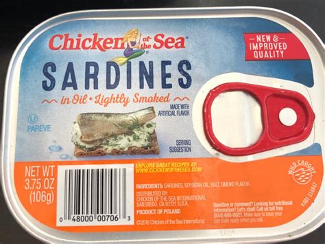 Smoked Sardines In Oil Nutrition Facts Eat This Much