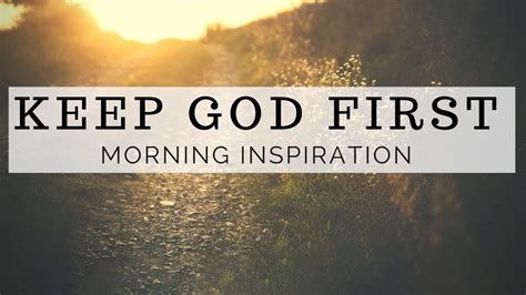 Keep God First 5 Minutes To Start Your Day Right Morning