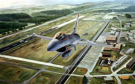 Drawing Aircraft Military Aircraft Airfield General