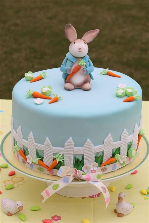 Easter Bunny Cake Decorated Cake By Lucya Cakesdecor