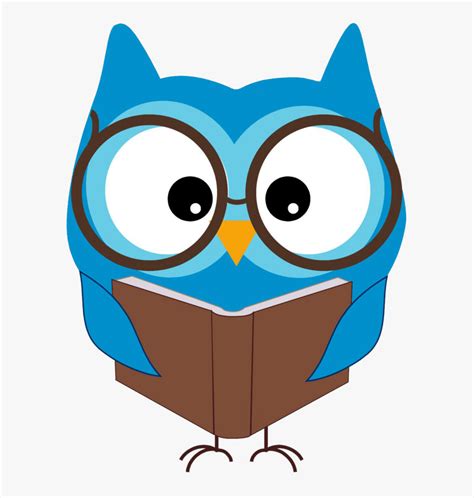 Blue hand drawn cartoon 2019 ncov virus. Reading Owl Cartoon Blue Book Image And For Free ...