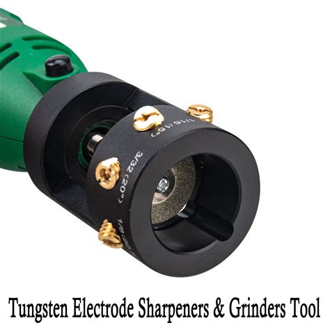 TIG Welding Tungsten Electrode Sharpener Grinder Multi Angle Offsets